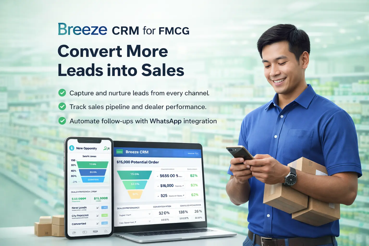 CRM for FMCG Companies — Convert More, Retain Better